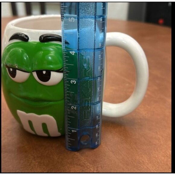Set Of Two M&Ms Character Mugs - Green & Red 3D Design Galerie Brand Ceramic 12 - Picture 11 of 14